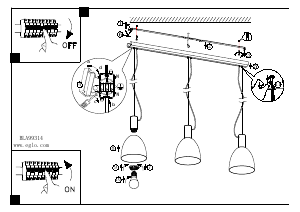 Manual Eglo 99314 Lampă