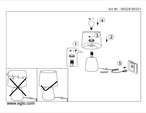 Manuale Eglo 99329 Lampada