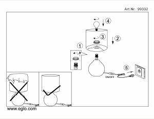 Handleiding Eglo 99332 Lamp