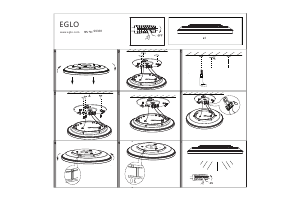 Hướng dẫn sử dụng Eglo 99338 Đèn