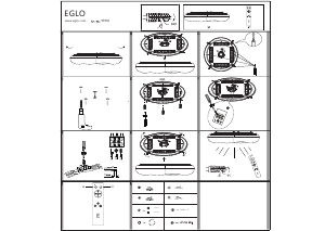 Εγχειρίδιο Eglo 99342 Λαμπτήρας