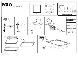 Mode d’emploi Eglo 99417 Lampe