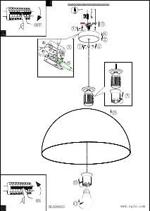 Manual Eglo 99452 Lampă