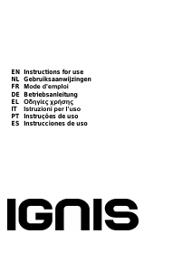 Mode d’emploi Ignis AKS 480 IX/1 Hotte aspirante