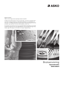 Bruksanvisning Asko D8547 I Oppvaskmaskin