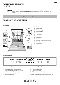 Manual Ignis ABE 2B19 A X Dishwasher