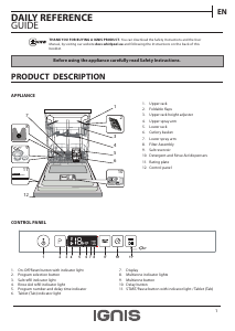 Manual Ignis ACIC 3C24 Dishwasher