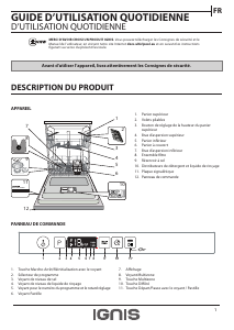 Mode d’emploi Ignis ACIC 3C24 Lave-vaisselle