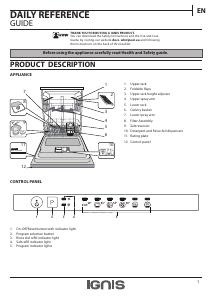 Manual Ignis GIE 2B16 Dishwasher