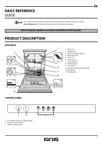 Manual Ignis GKIE 2B19 Dishwasher