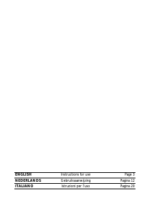 Manual Ignis LPA 78 EG SL Dishwasher