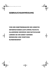 Bedienungsanleitung Ignis AFE 275-K Gefrierschrank