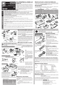 Manual de uso Cateye ABS25 Faro bicicleta