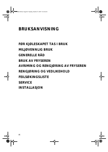 Bruksanvisning Ignis CVB S65/1 Fryser