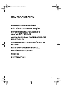 Bruksanvisning Ignis CVC 24 Frys