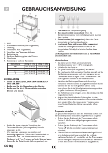 Bedienungsanleitung Ignis ICF 271 B Gefrierschrank