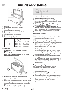 Brugsanvisning Ignis ICF 271 B Fryser