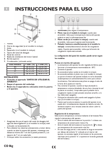Manual de uso Ignis ICF 271 B Congelador