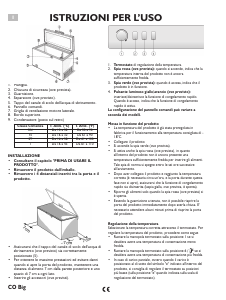 Manuale Ignis ICF 271 B Congelatore