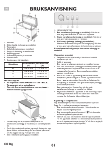 Bruksanvisning Ignis ICF 271 B Fryser
