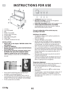 Manual Ignis ICF 331 Freezer