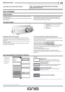 Návod Ignis ARL 12GS1 Chladnička s mrazničkou