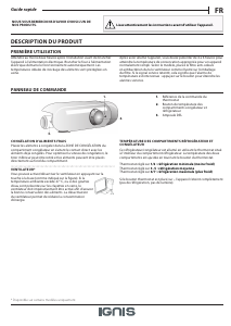 Mode d’emploi Ignis ARL 6601 Réfrigérateur combiné