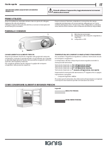 Manuale Ignis ARL 8GS1 Frigorifero-congelatore