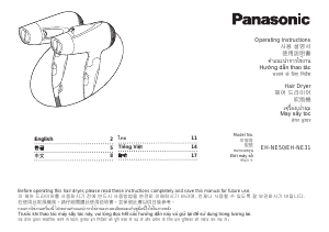 Handleiding Panasonic EH-NE31 Haardroger