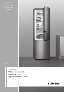 Bruksanvisning Siemens KS36VMW41 Kjøleskap