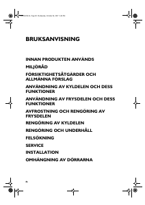 Bruksanvisning Ignis DPA 22 Kyl-frys