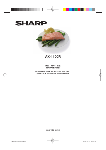 Manual Sharp AX-1100R Microwave