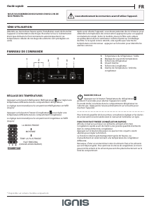 Mode d’emploi Ignis IGC18 T311 Réfrigérateur combiné