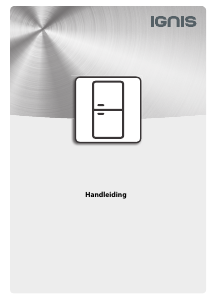 Handleiding Ignis IGX 81I X Koel-vries combinatie