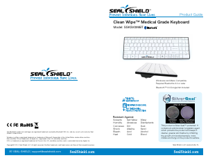 Handleiding Seal Shield SSKSV099BT Toetsenbord