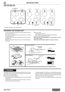 Manual Ignis AKL 703 IX Hob