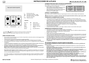 Manual de uso Ignis AKS 328/IX Placa