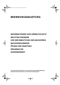 Bedienungsanleitung Ignis AKS 140 IX Backofen