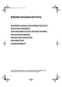 Bedienungsanleitung Ignis AKS 200 WH Backofen