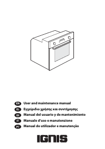 Manual Ignis AKS 207/IX Oven