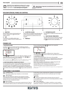 Manual de uso Ignis NFW 840 P IX Horno