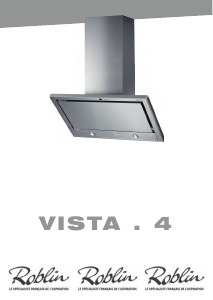 Manual Roblin Vista 900 Cooker Hood