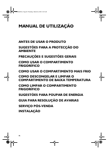 Manual Ignis ARL 130-A/1 Frigorífico