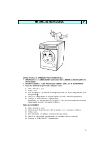 Manual Ignis AWP 027/1 Máquina de lavar roupa