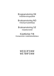 Bruksanvisning Witt WE613FSNW Kokeplate