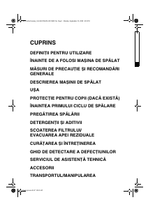 Manual Ignis AWP 095 Mașină de spălat