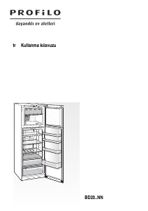 Kullanım kılavuzu Profilo BD2046W2NN Donduruculu buzdolabı