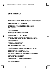 Instrukcja Ignis AWV 1035 Pralka