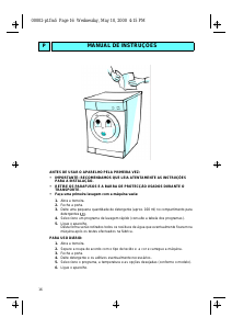 Manual Ignis AWV 403 Máquina de lavar roupa