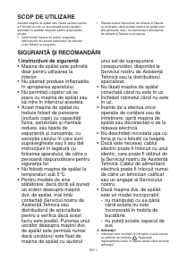 Manual Ignis IGSM 6000 Mașină de spălat